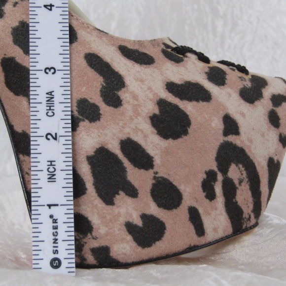 New Leopard Platform Heels Luichiny Main event 7.5 - Picture 7 of 10